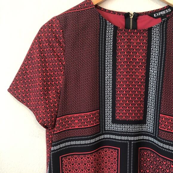 Express Sheath Dress Womens XS Boho Lace Black Witchy Festival Gothic Coquette - Picture 4 of 7